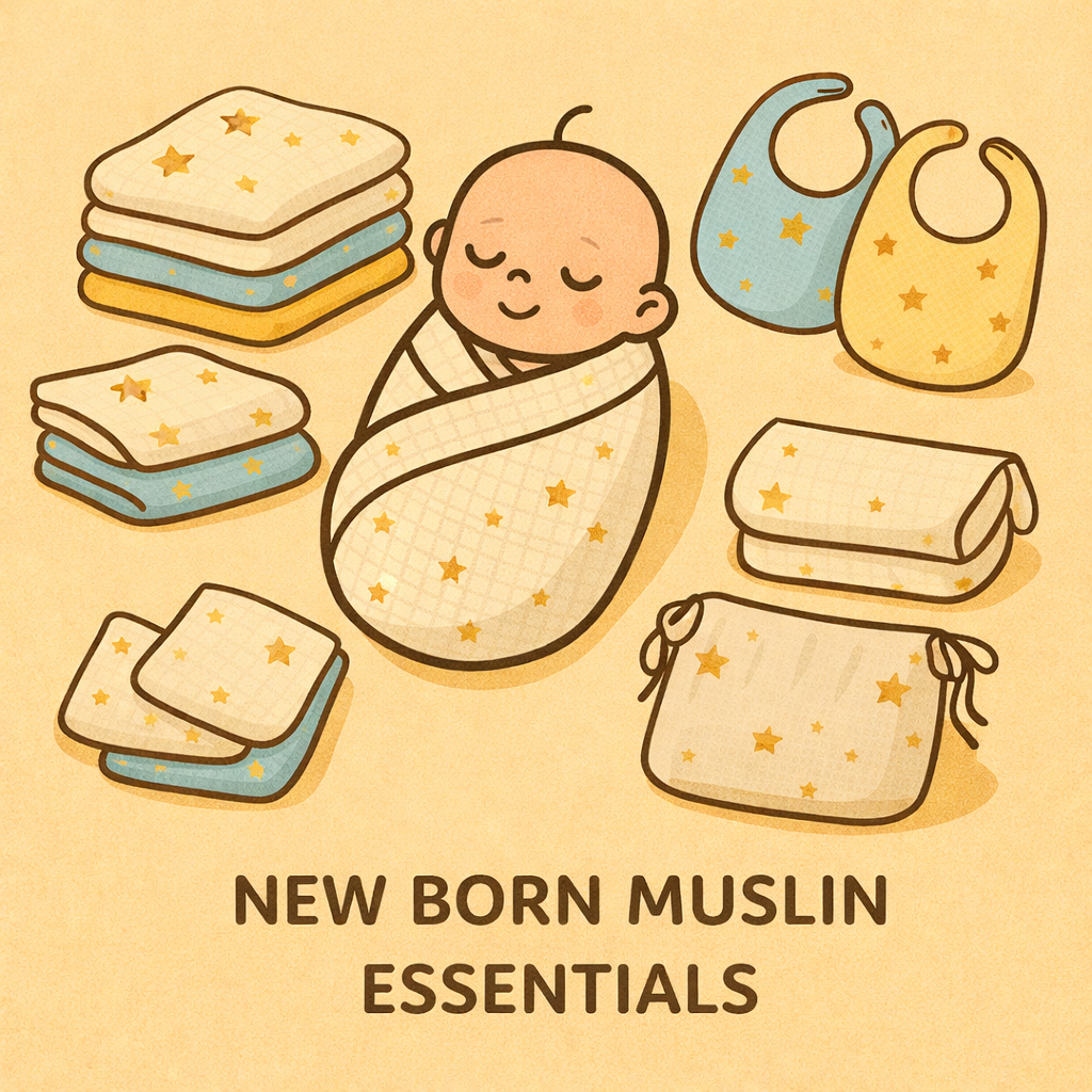 New Born Muslin Essentials