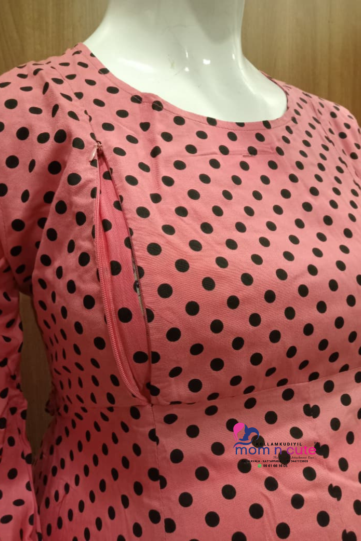 Women Maternity Dress Pregnancy Casual Long Sleeve