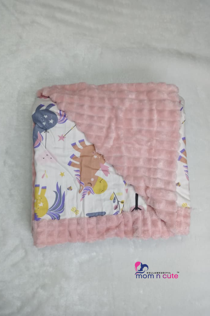 2 IN 1 FLEECE BLANKET