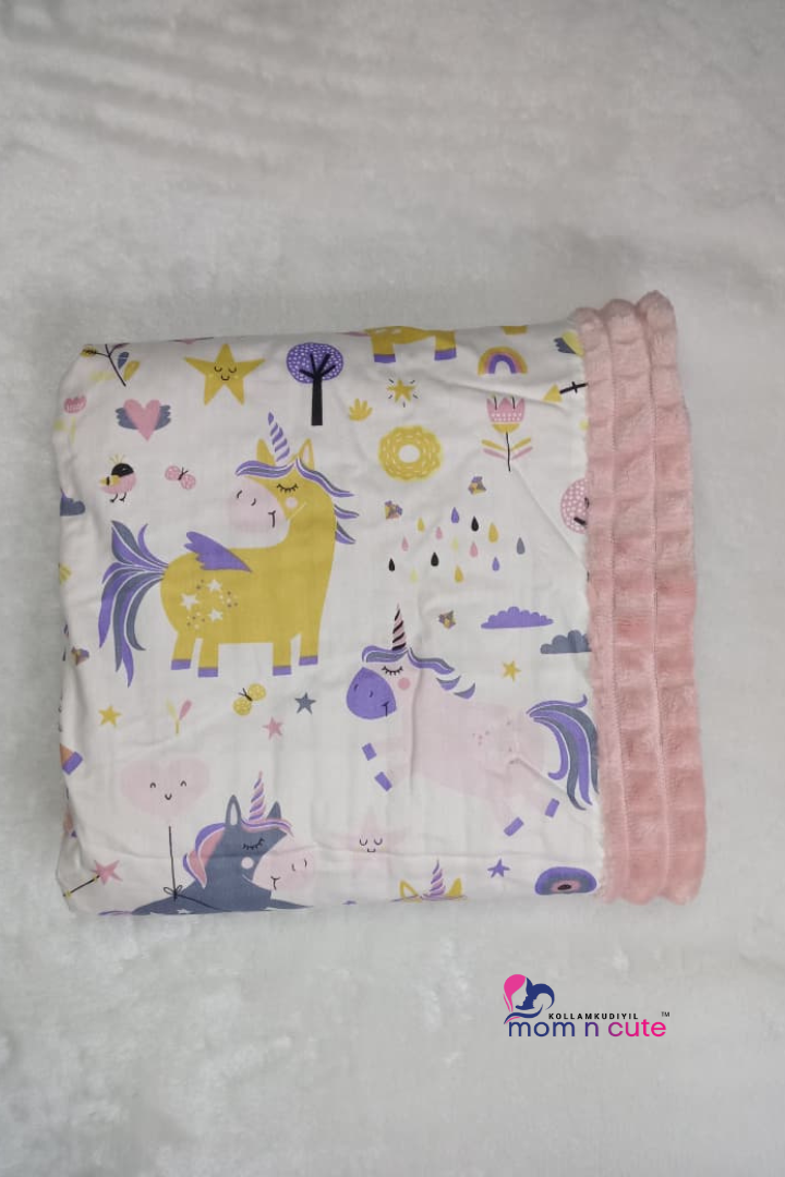 2 IN 1 FLEECE BLANKET