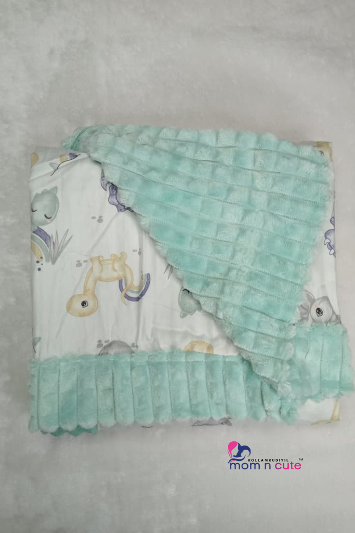 2 IN 1 FLEECE BLANKET