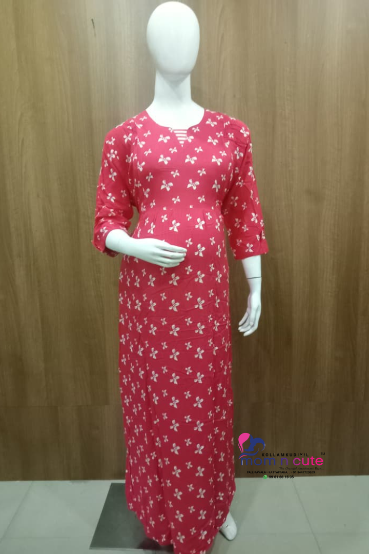 Women Maternity Dress Pregnancy Casual Long Sleeve