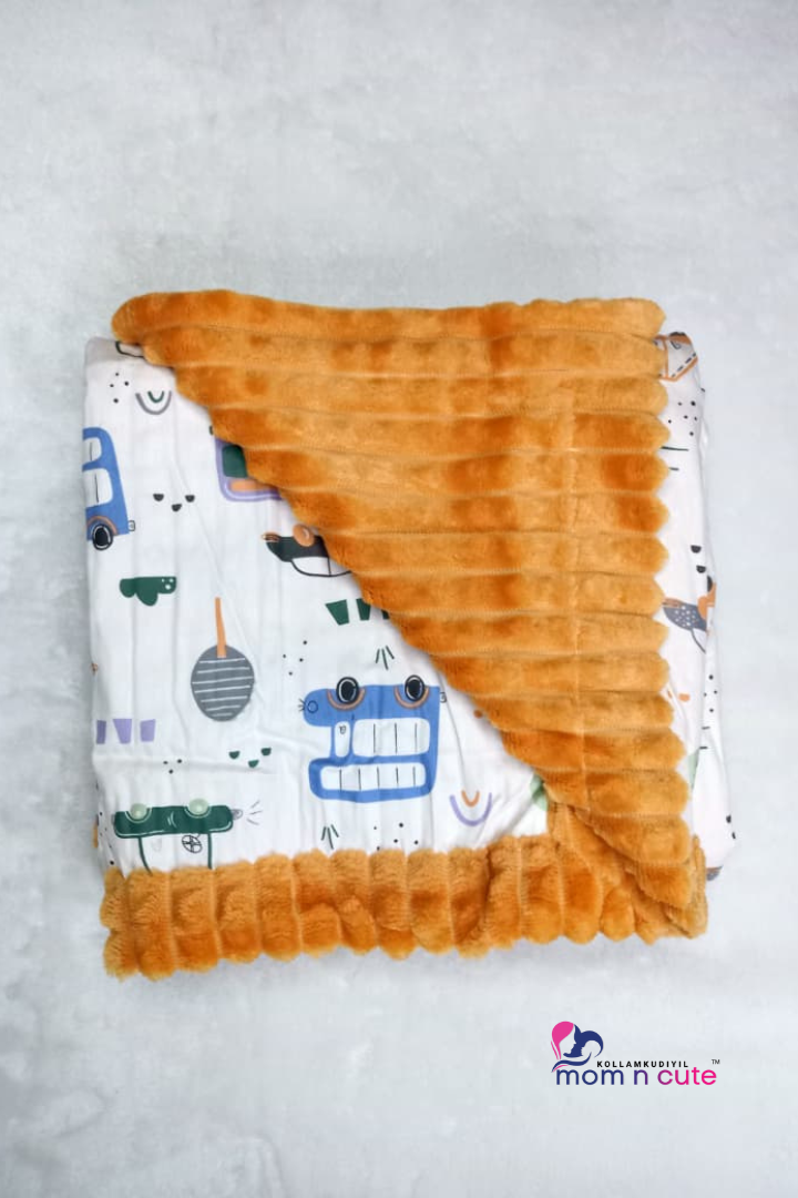 2 IN 1 FLEECE BLANKET