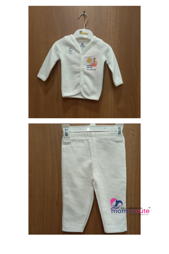 Thermal Set - Full Sleeve Front Open Top and Bottom Set