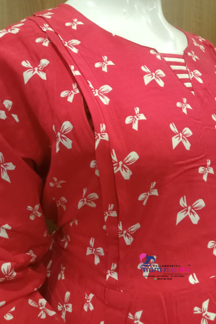 Women Maternity Dress Pregnancy Casual Long Sleeve