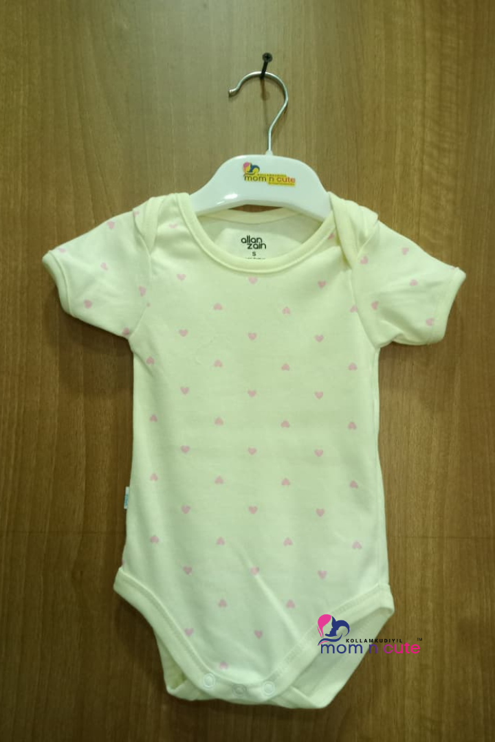 New Born Baby  Half Sleeves Onesie