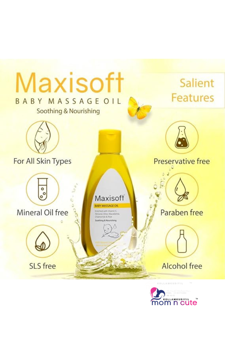Maxisoft Baby Massage Oil 100ml