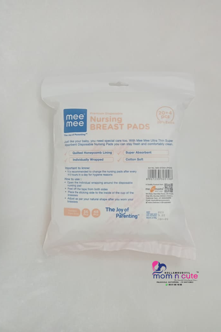 Mee Mee Disposable Nursing Breast Pads 24 Pcs