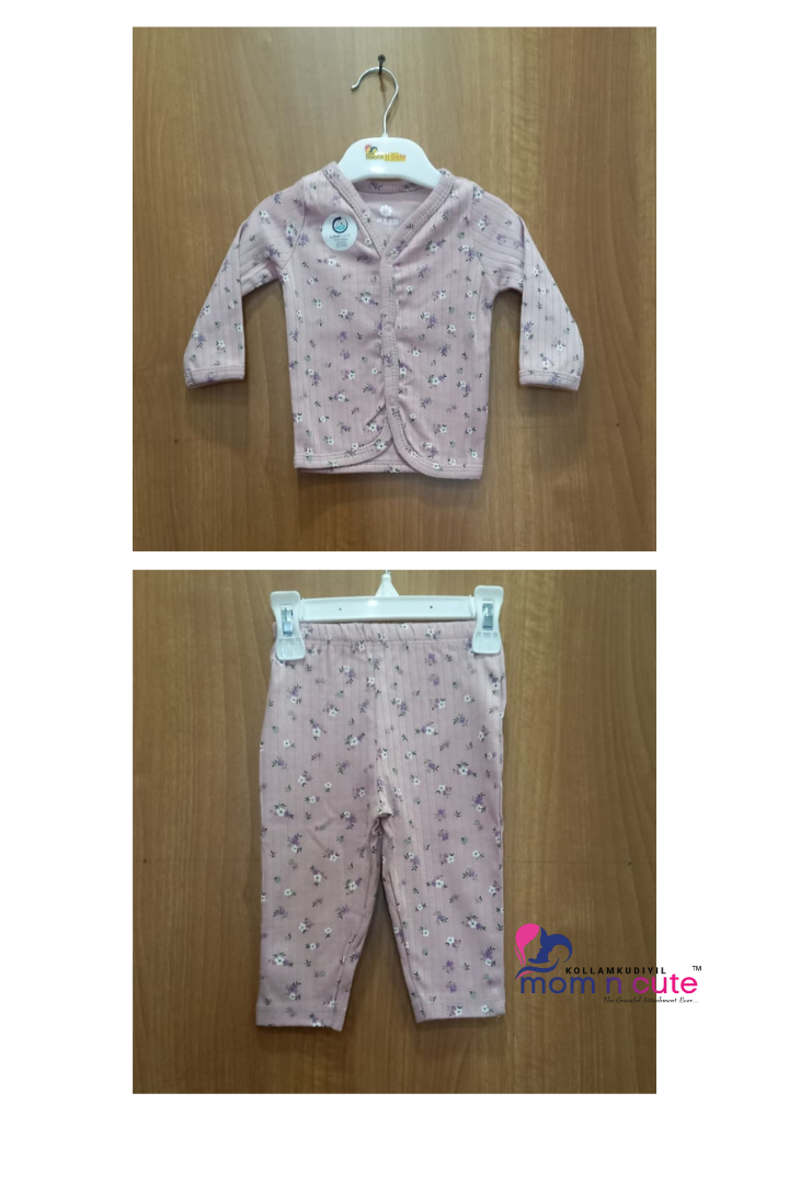 Thermal Set - Full Sleeve Front Open Top and Bottom Set