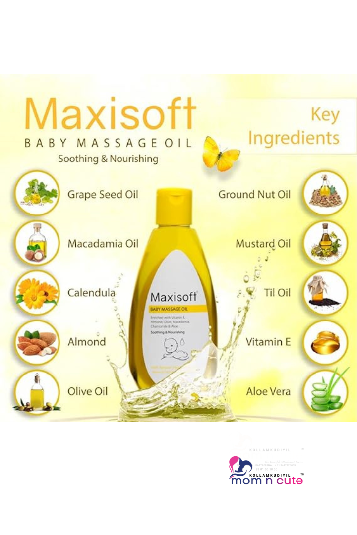 Maxisoft Baby Massage Oil 100ml