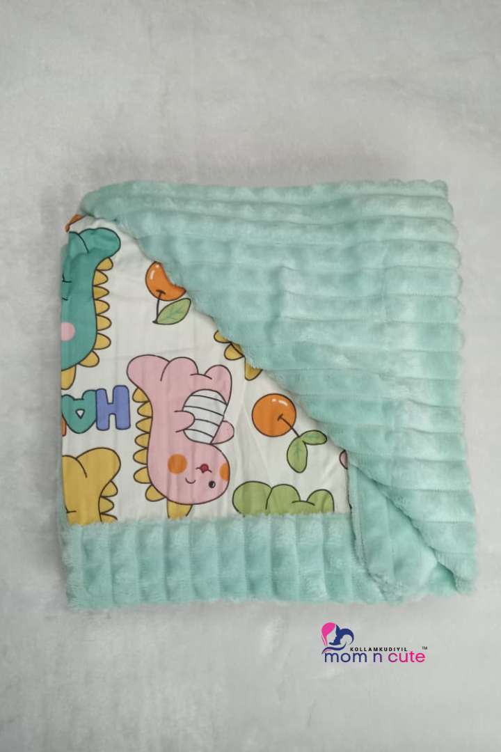 2 IN 1 FLEECE BLANKET