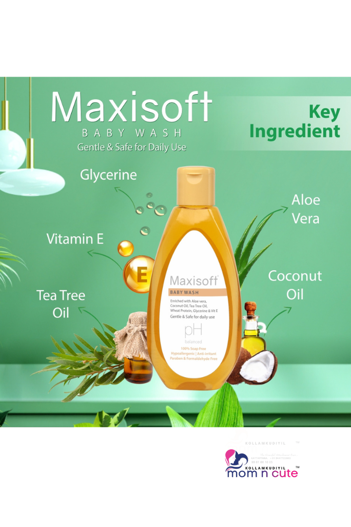 Maxisoft Nourishing Baby Wash 100ml