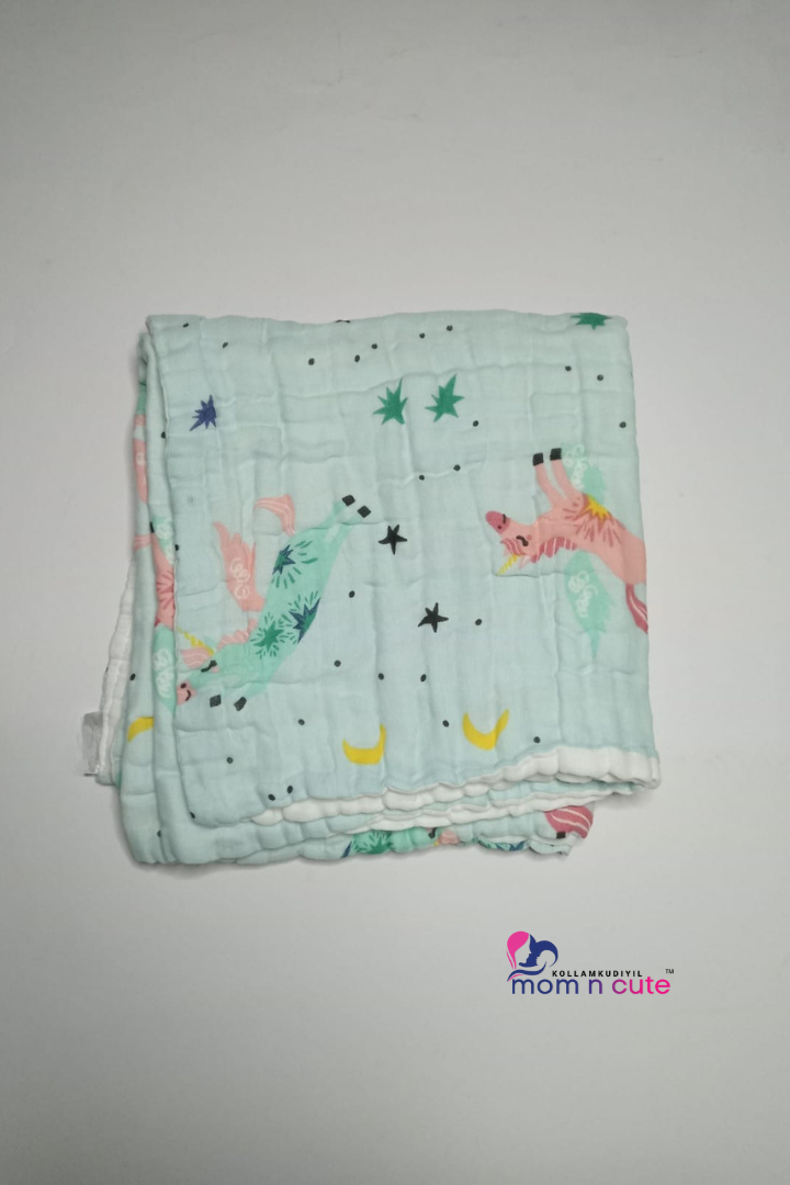 Crinkled Muslin Bath Towel
