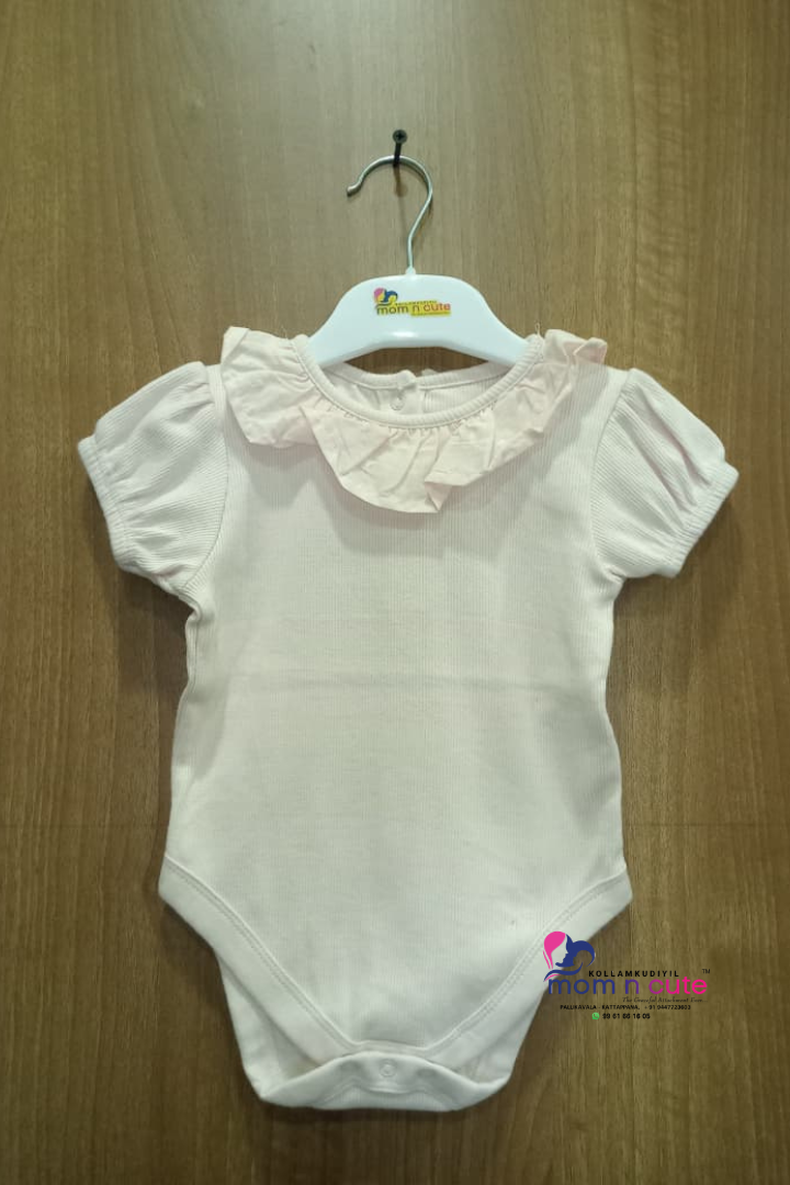 Frill Neck Baby Onesie