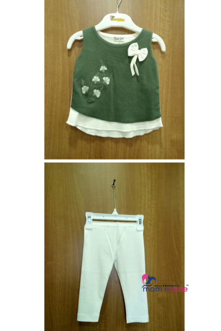 Green Top & Legging Set