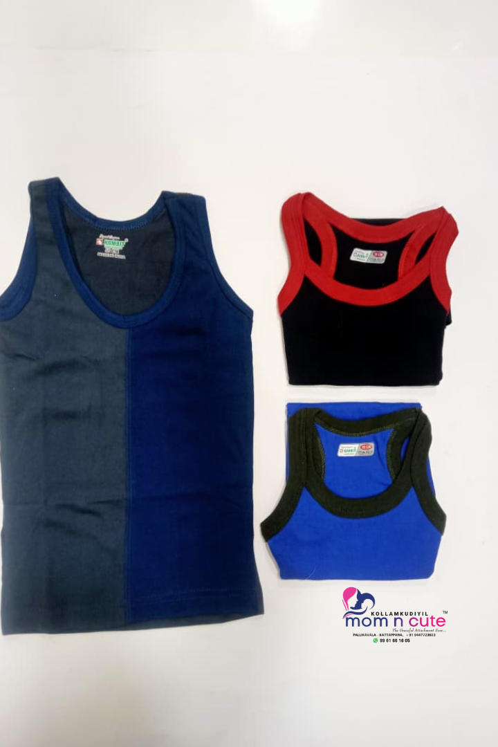 SUMMER BABY VEST (PACK OF 3)