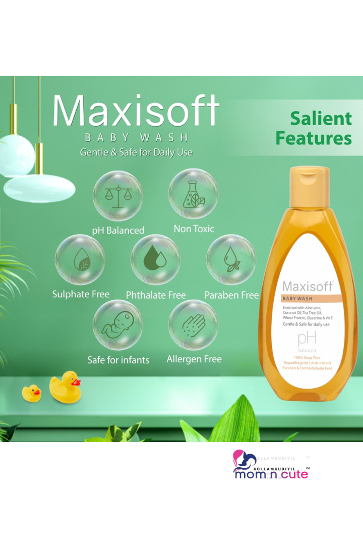 Maxisoft Nourishing Baby Wash 100ml