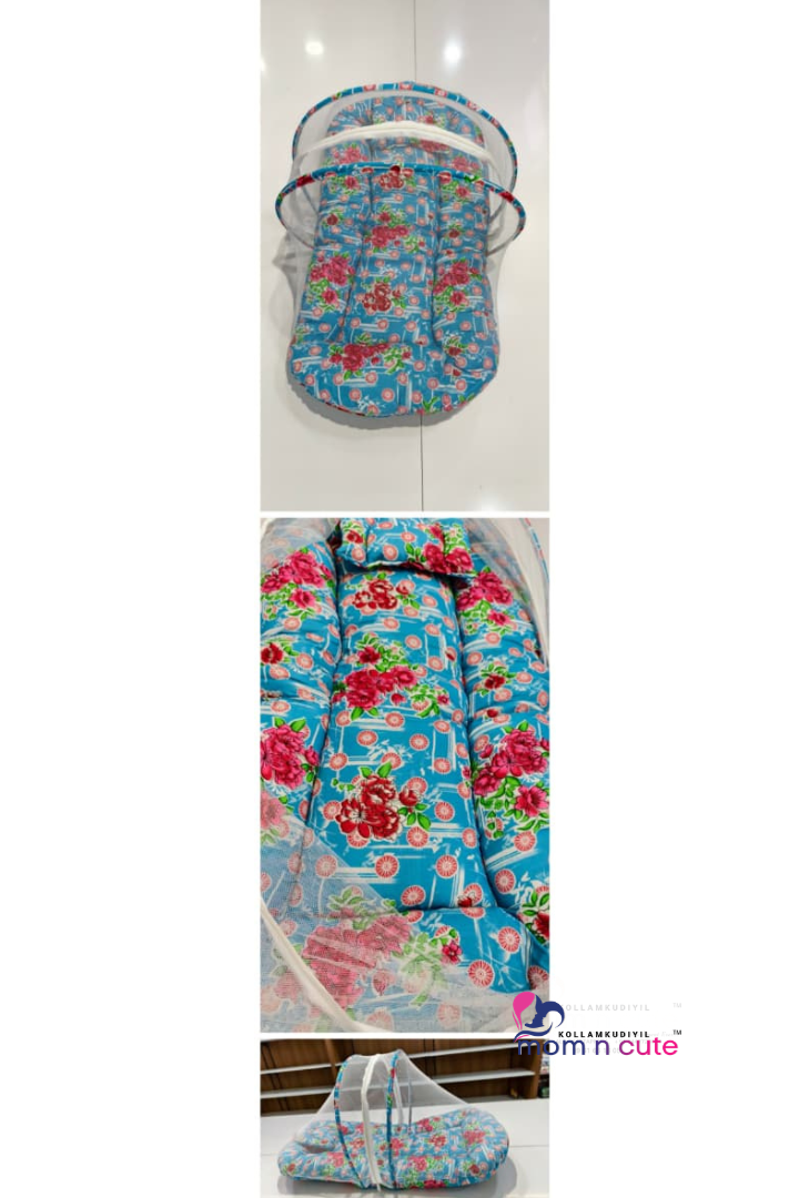 Floral Baby Net Bed