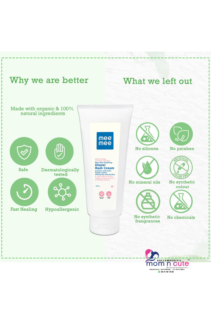 Mee Mee Diaper Rash Cream with Aloe Vera 100g