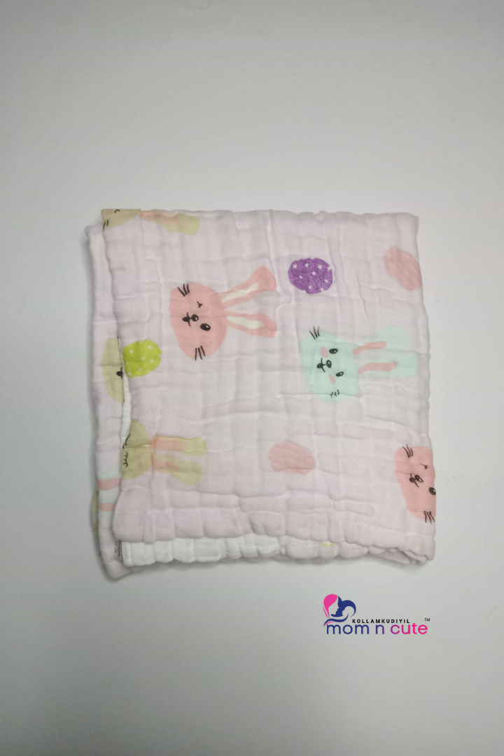 Crinkled Muslin Bath Towel