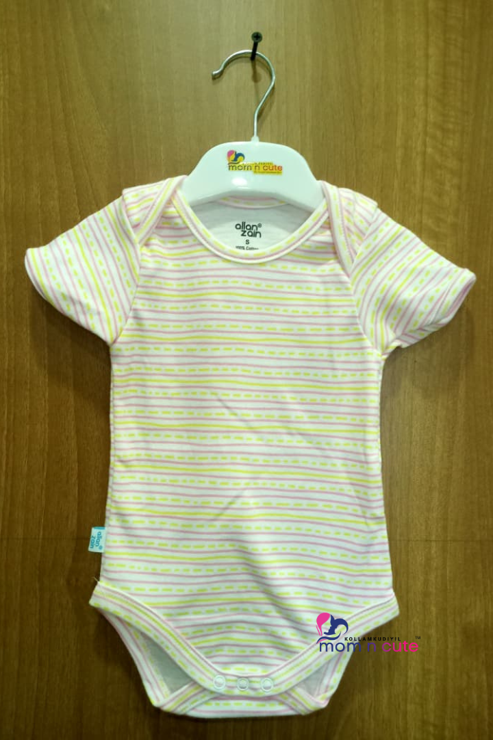 New Born Baby  Half Sleeves Onesie