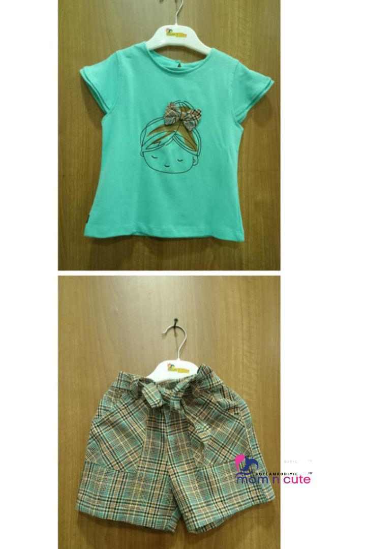 Stylish Top & Skirt Set