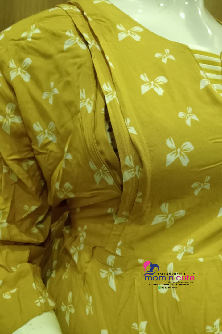 Women Maternity Dress Pregnancy Casual Long Sleeve