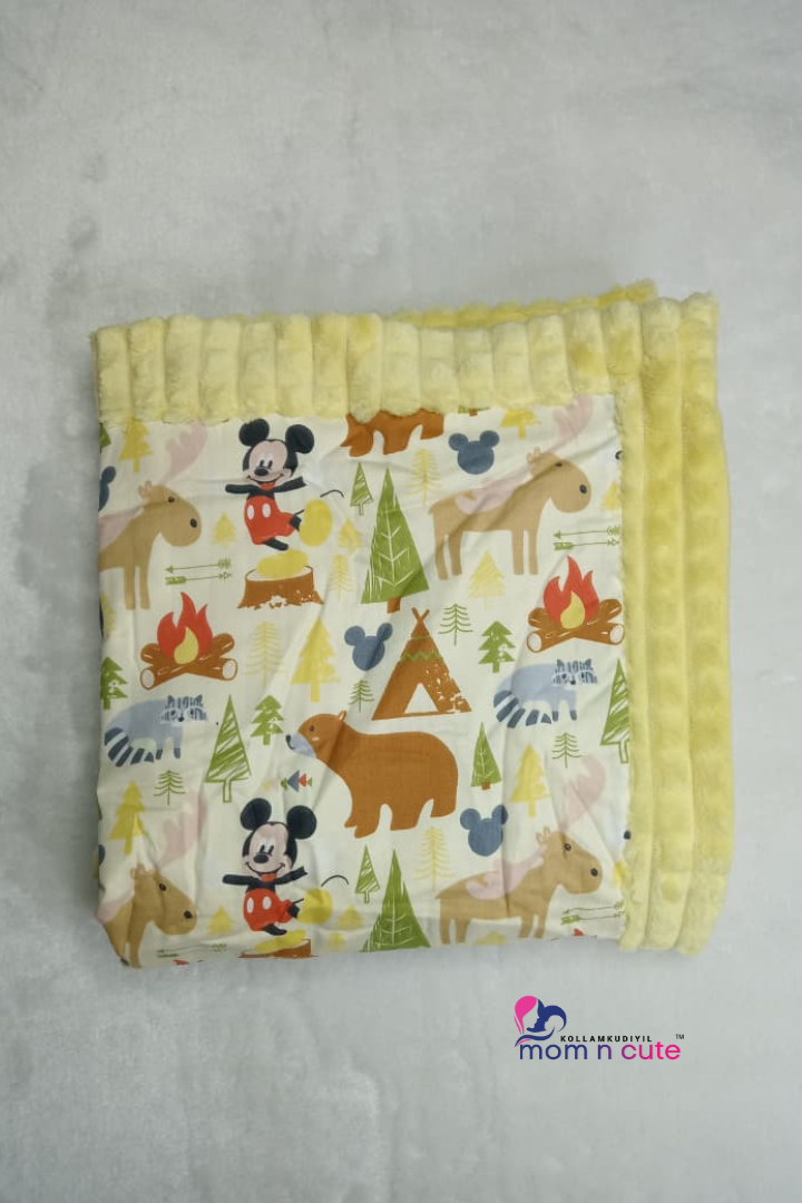 2 IN 1 FLEECE BLANKET