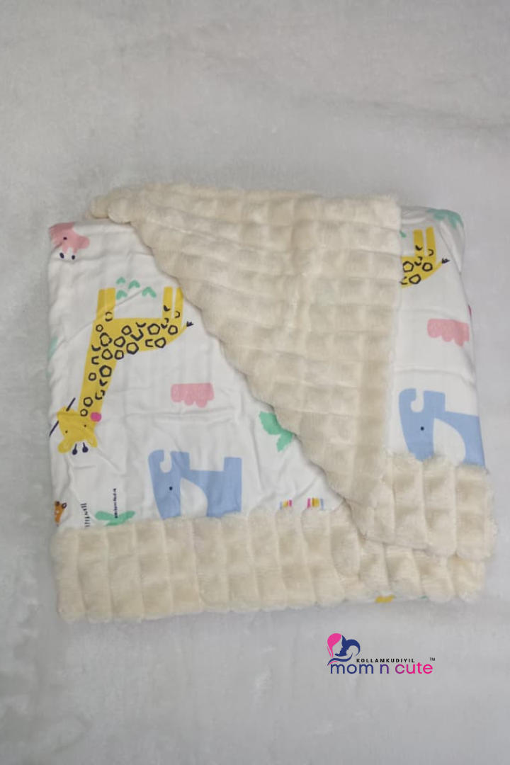 2 IN 1 FLEECE BLANKET