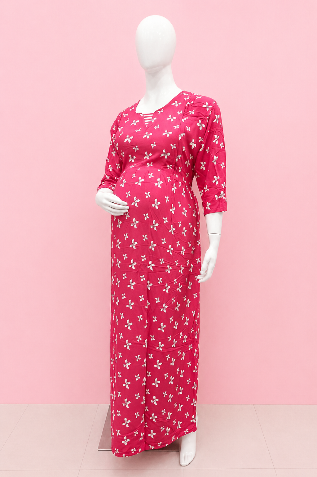 Maternity wear / Feeding Dress / Maternity Gown