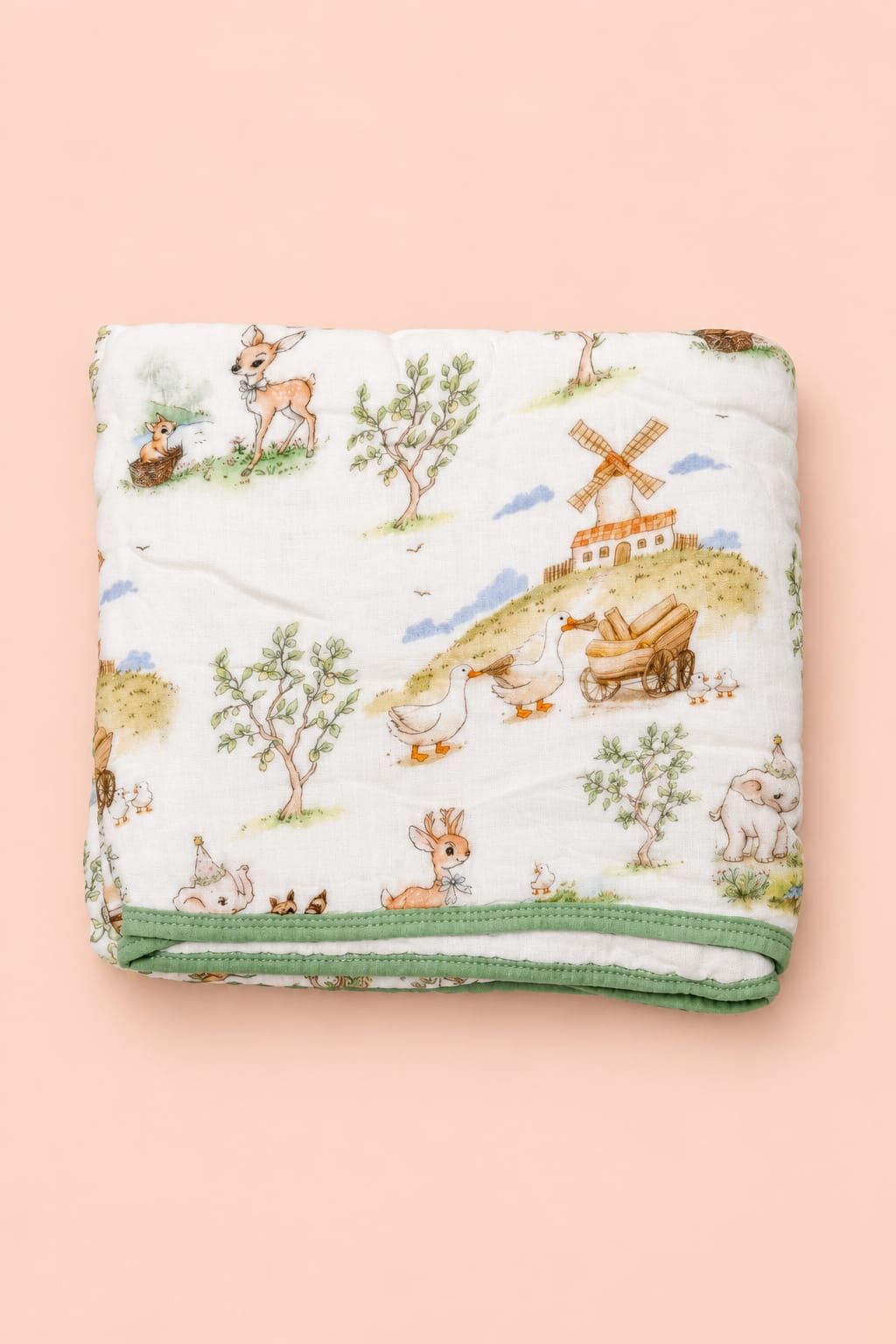 Muslin Extra Soft Blanket – 100 cm × 100 cm