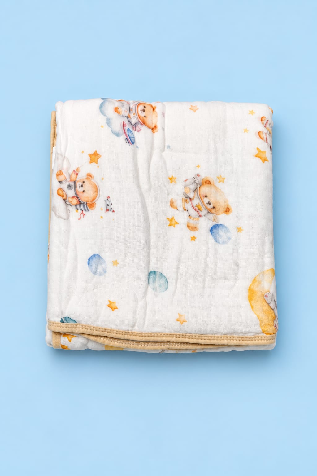 Muslin Extra Soft Blanket – 100 cm × 100 cm