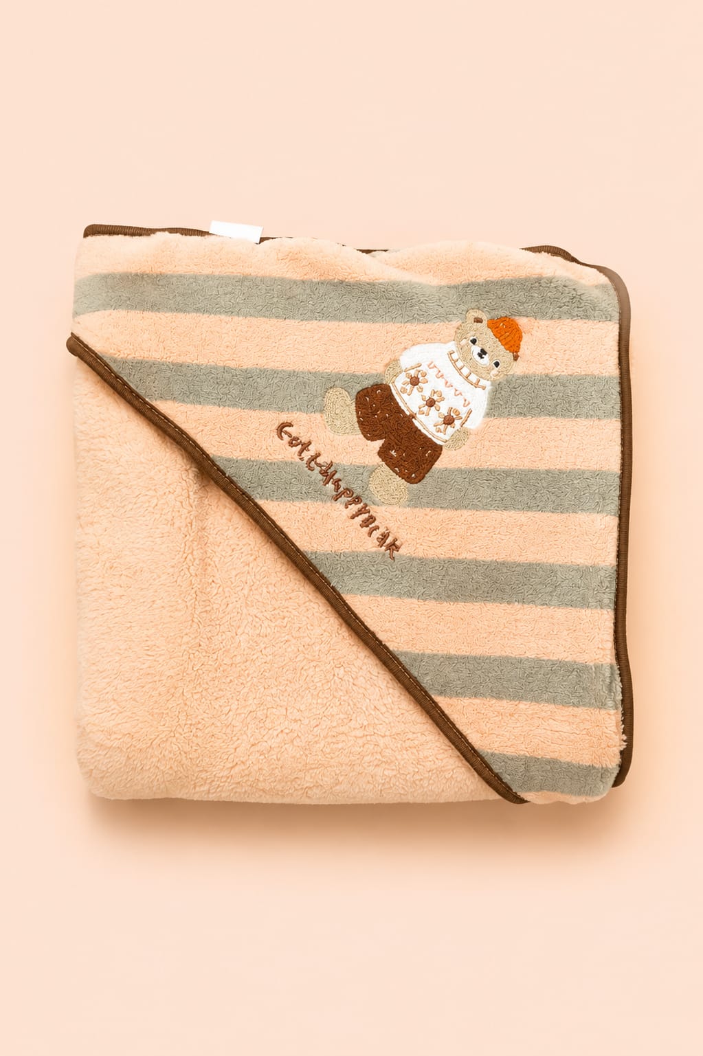 HOODED BLANKET FLEECE | PREMIUM FLEECE HOODED BABY BLANKET