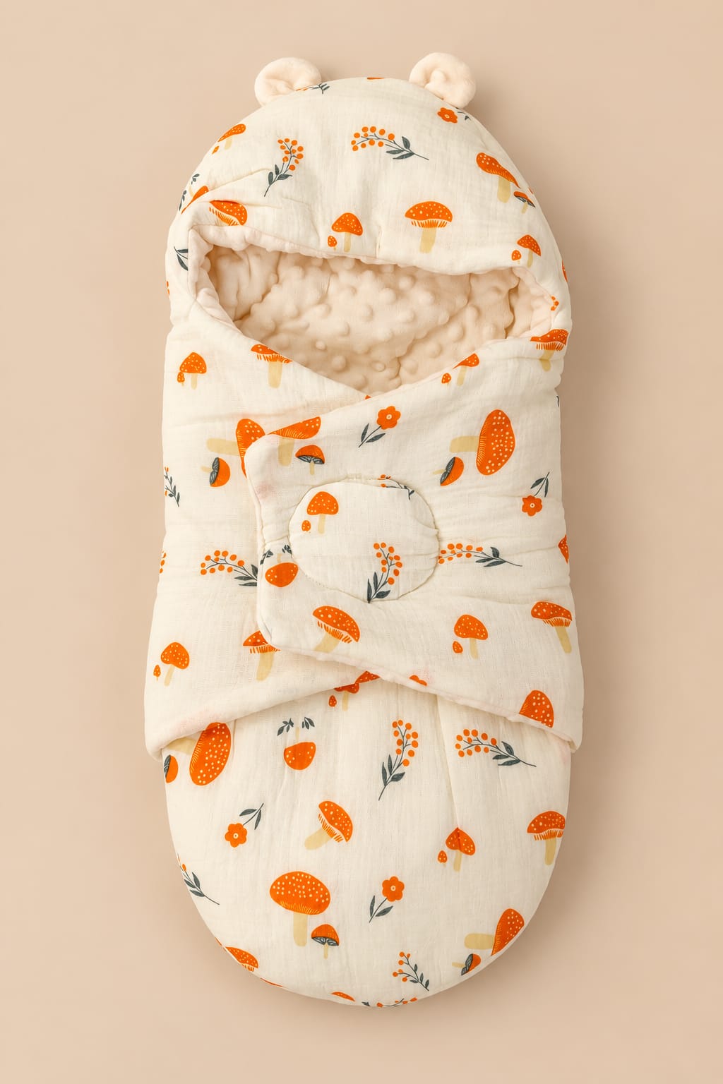 Premium Muslin Fleece Bubble Wrapper