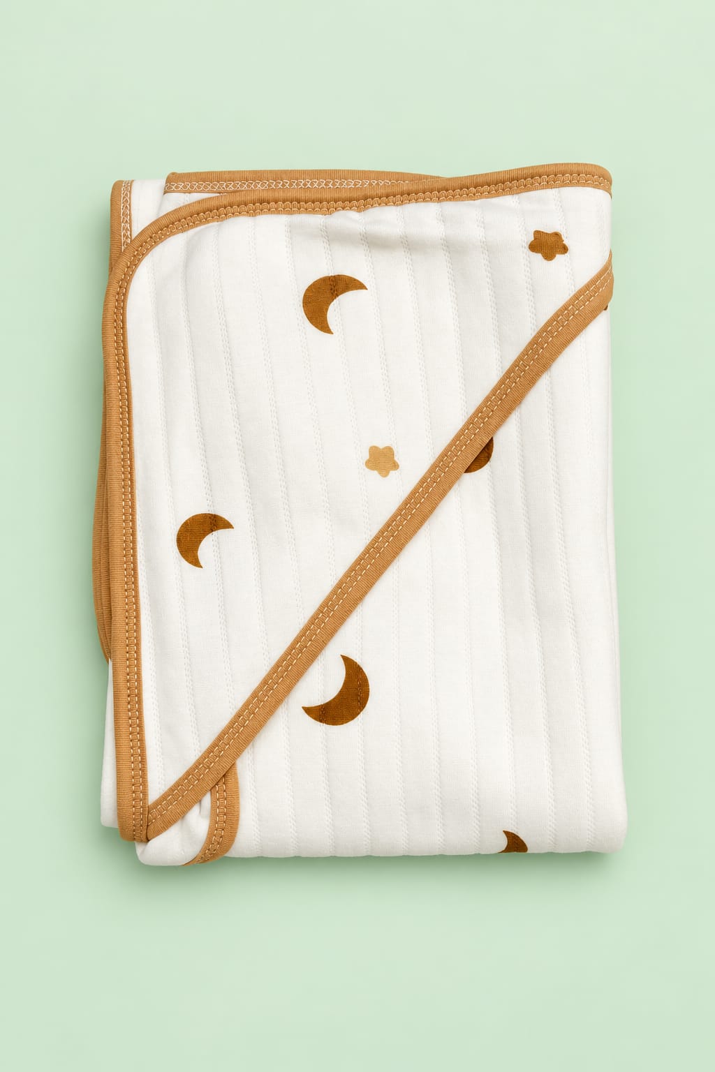 Premium Muslin Receiving Blanket with Border