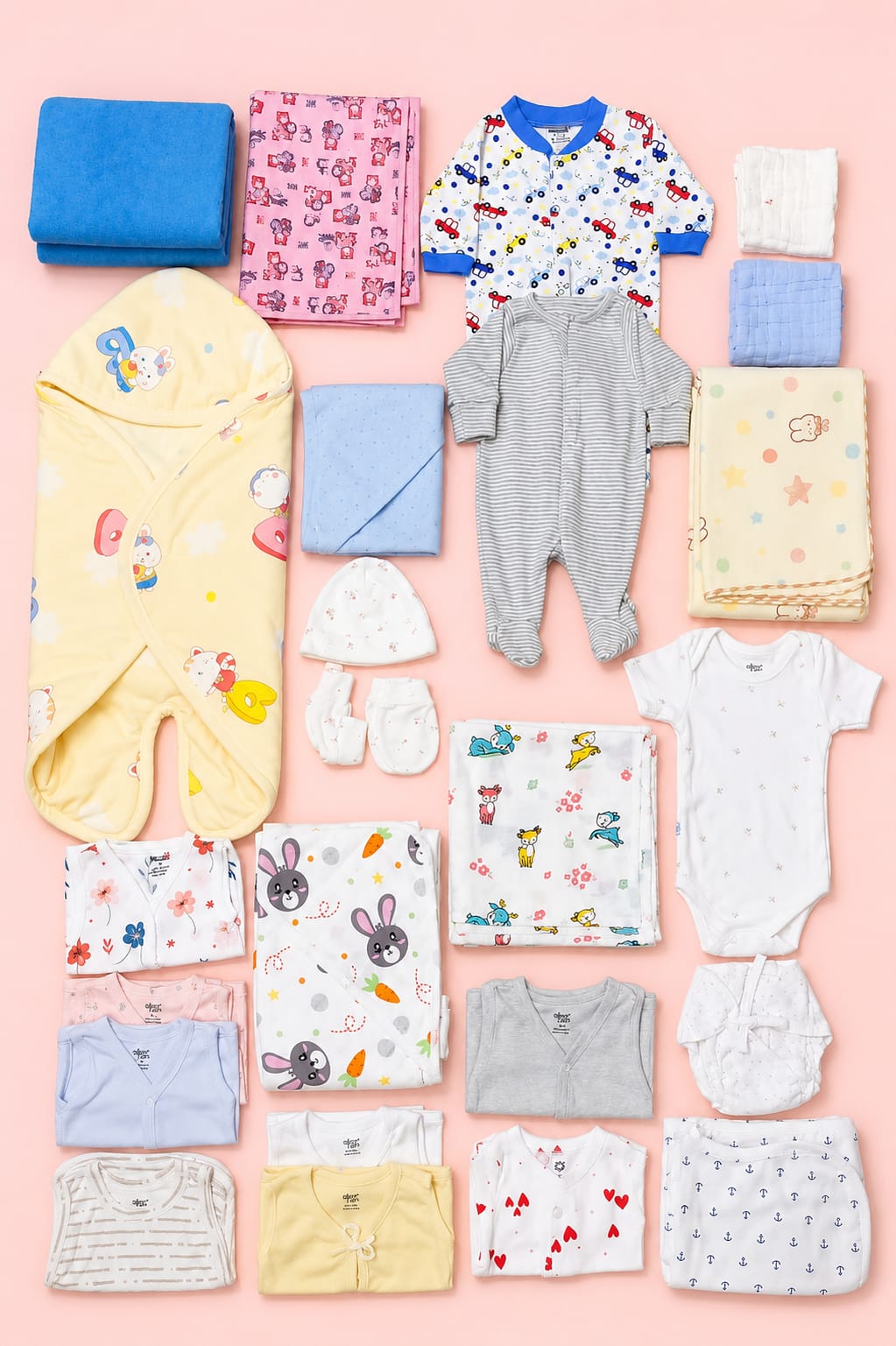 Newborn Essential Kit / Hospital Bag – Premium Baby Essentials | Special Offer
