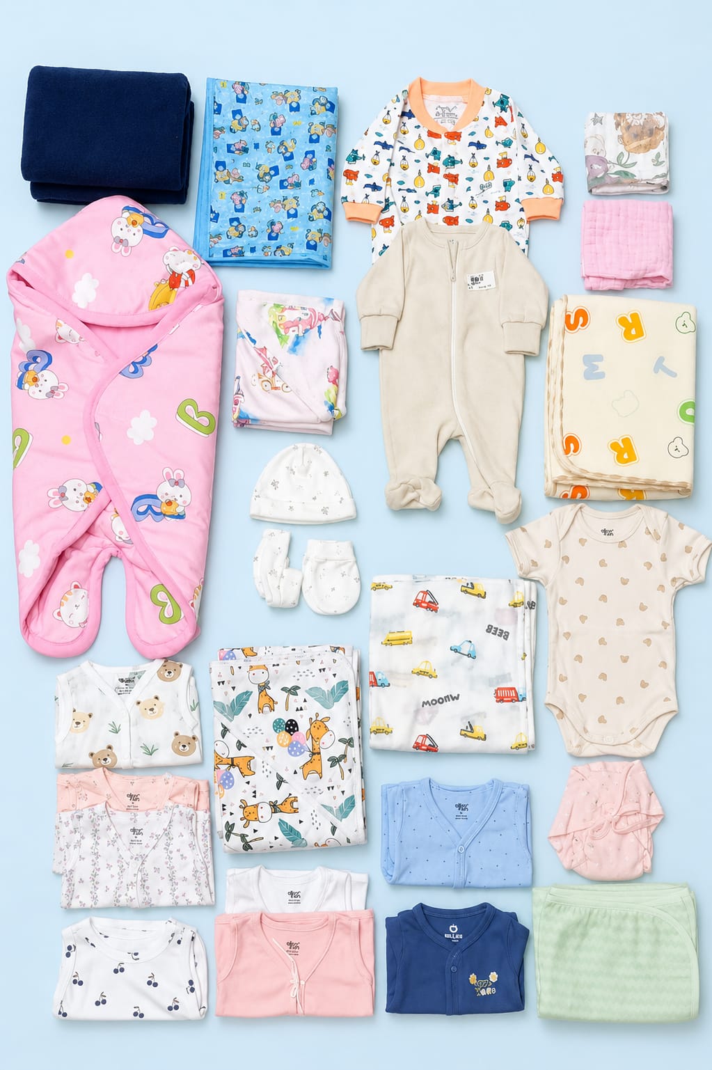 Newborn Essential Kit / Hospital Bag – Premium Baby Essentials | Special Offer