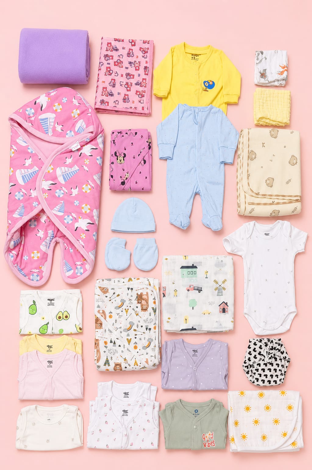 Newborn Essential Kit / Hospital Bag – Premium Baby Essentials | Special Offer