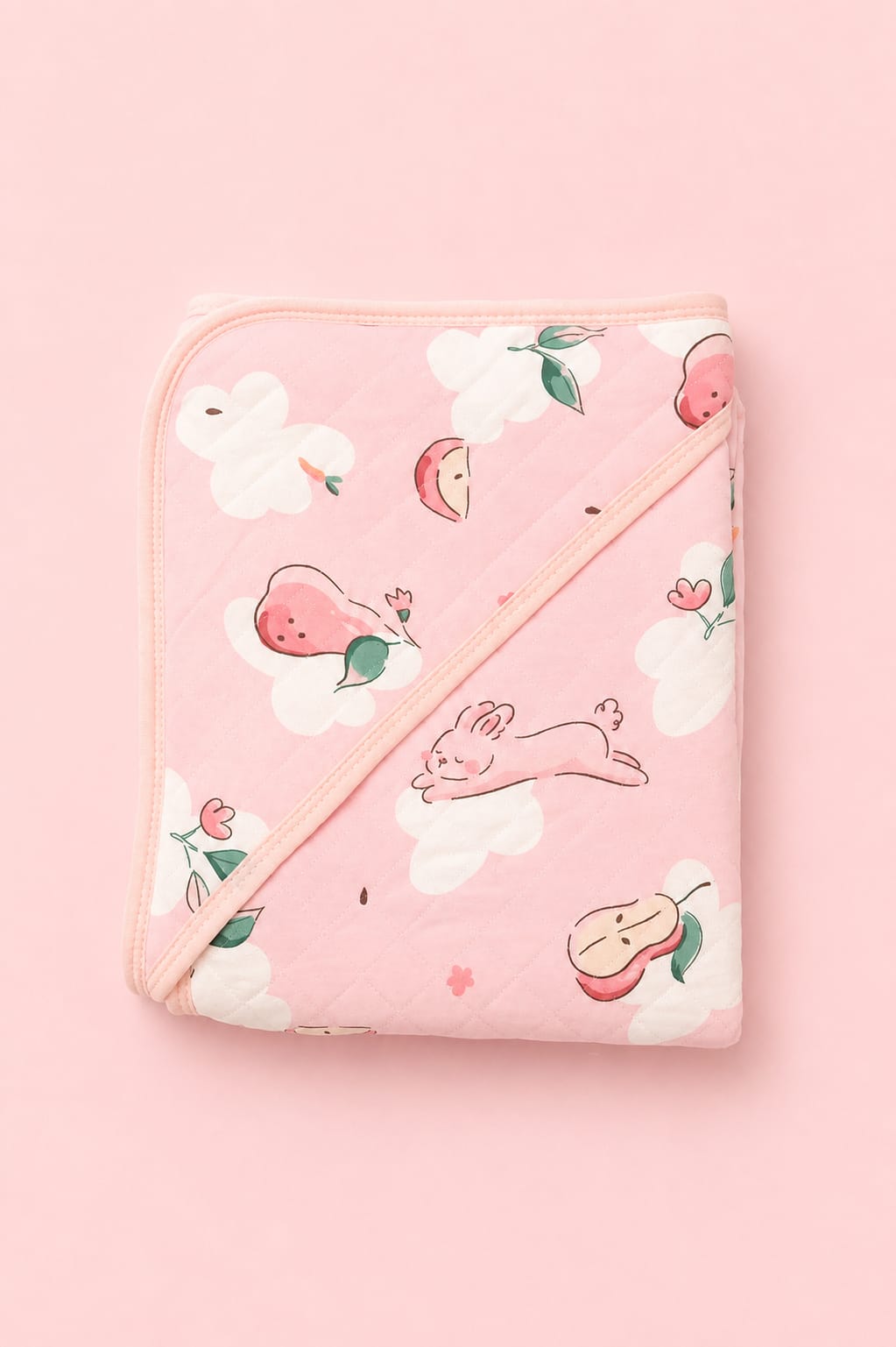 Premium Muslin Receiving Blanket Color | Muslin Hooded Blanket Color