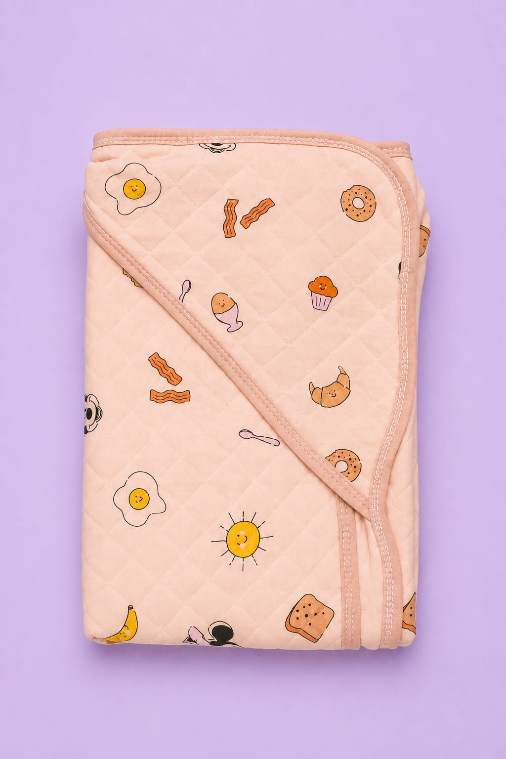 Premium Muslin Receiving Blanket Color | Muslin Hooded Blanket Color