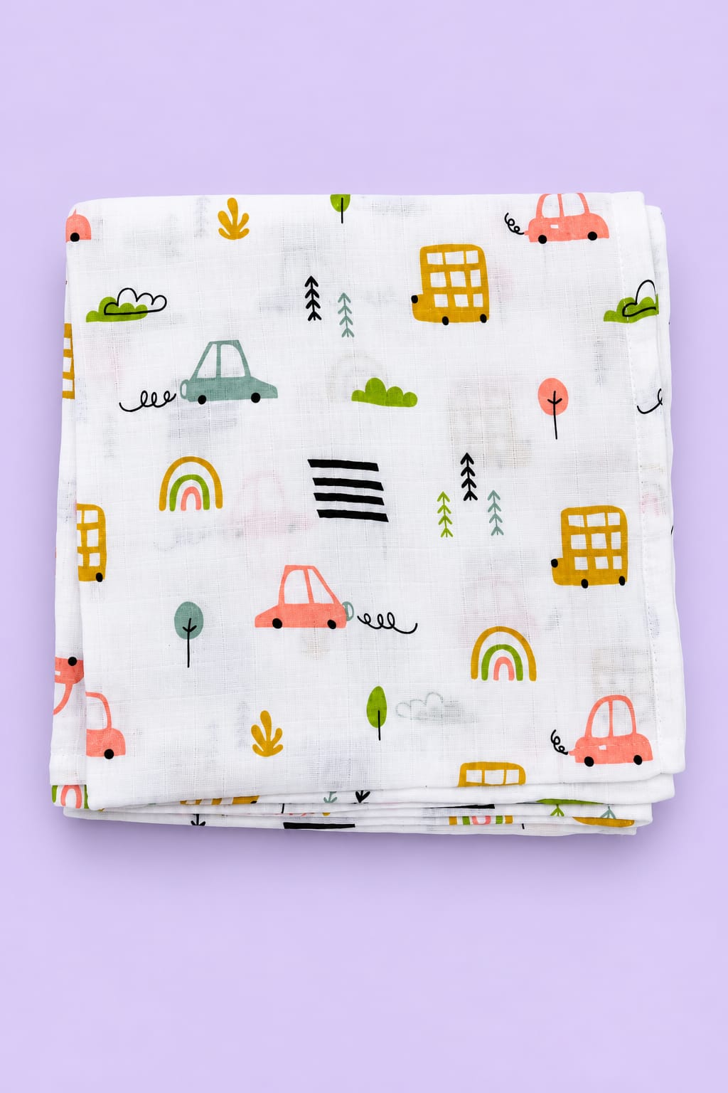 Premium Muslin Swaddle – 100 cm × 100 cm