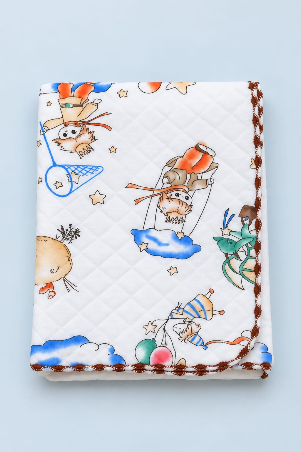 Premium Soft Muslin Blanket – 85 × 85 cm