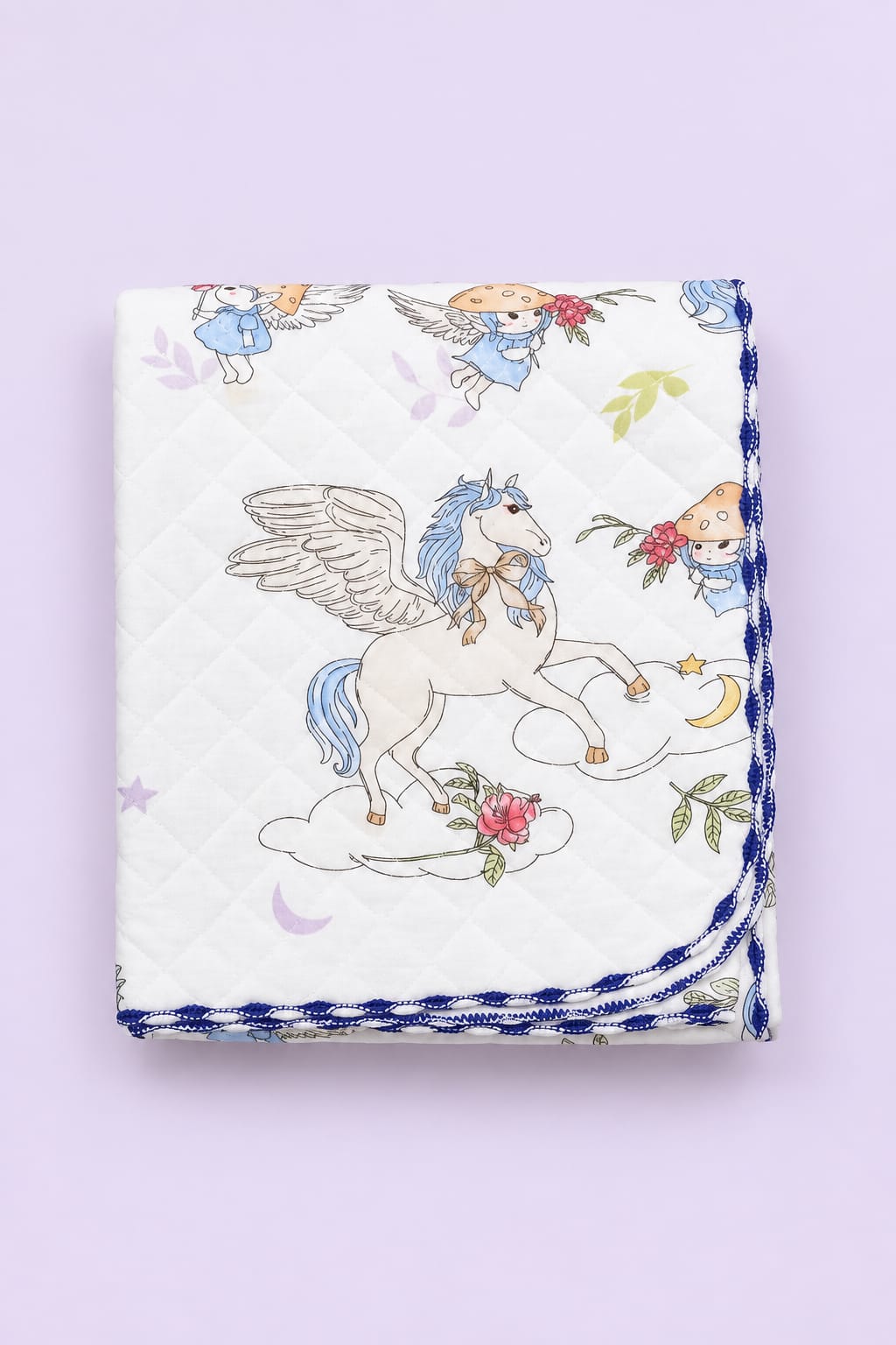 Premium Soft Muslin Blanket – 85 × 85 cm