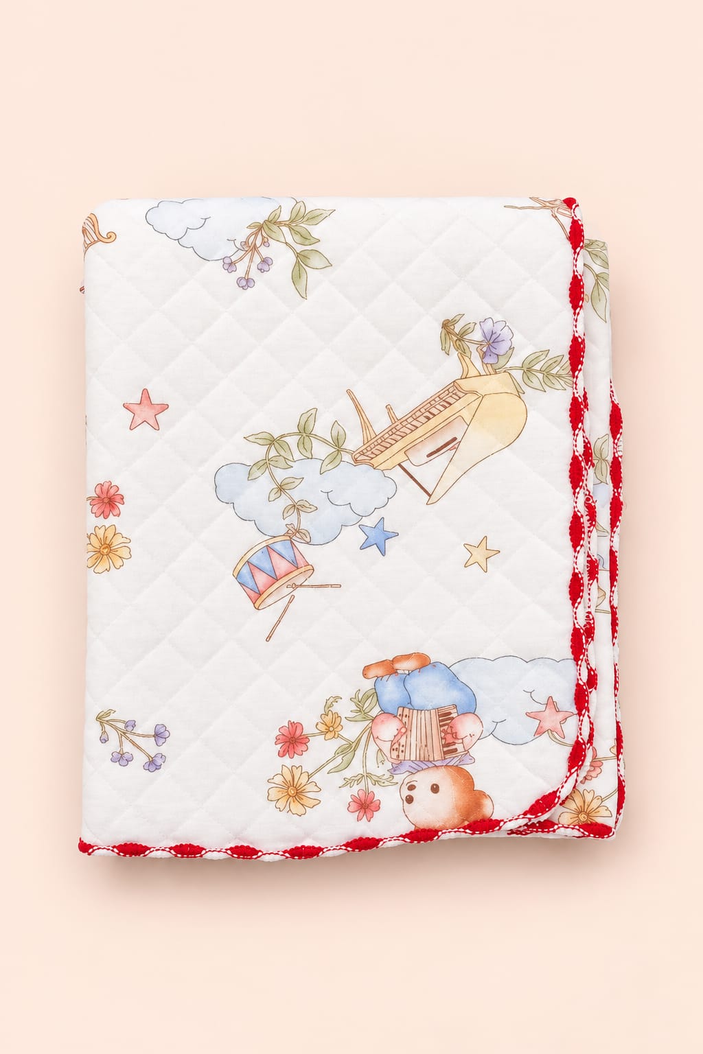 Premium Soft Muslin Blanket – 85 × 85 cm