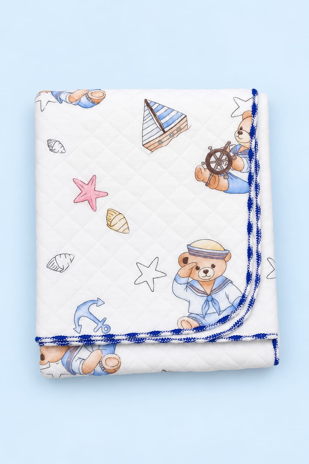 Premium Soft Muslin Blanket – 85 × 85 cm
