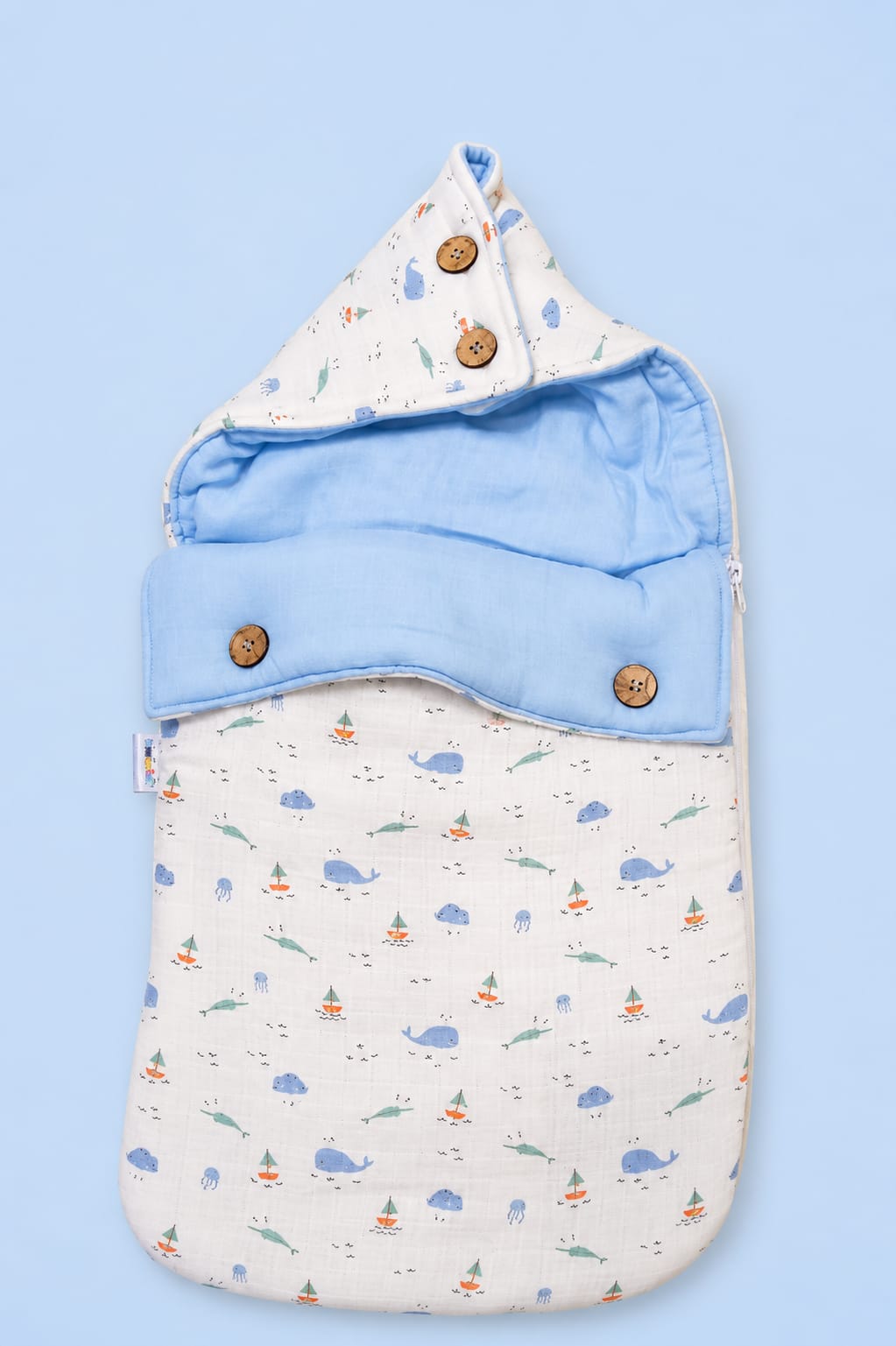 Soft Muslin Baby Carry Nest