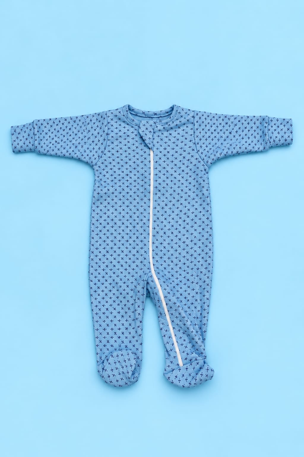 Soft Cotton Sleepsuit – 0M to 3M