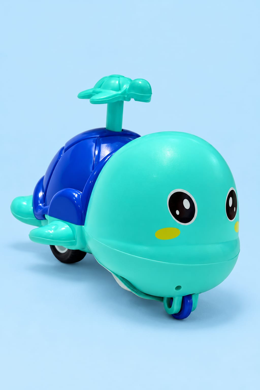 Cute Whale Push Toy for Kids – Colorful Rolling Toy