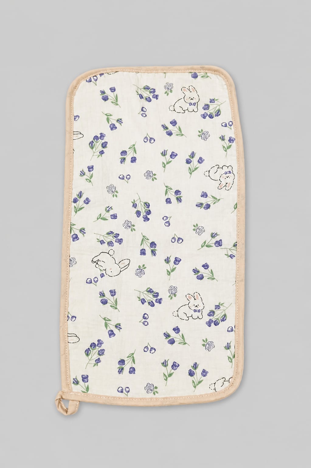 Crinkled Muslin Cotton Burping Towels for Newborn Baby - Ivory