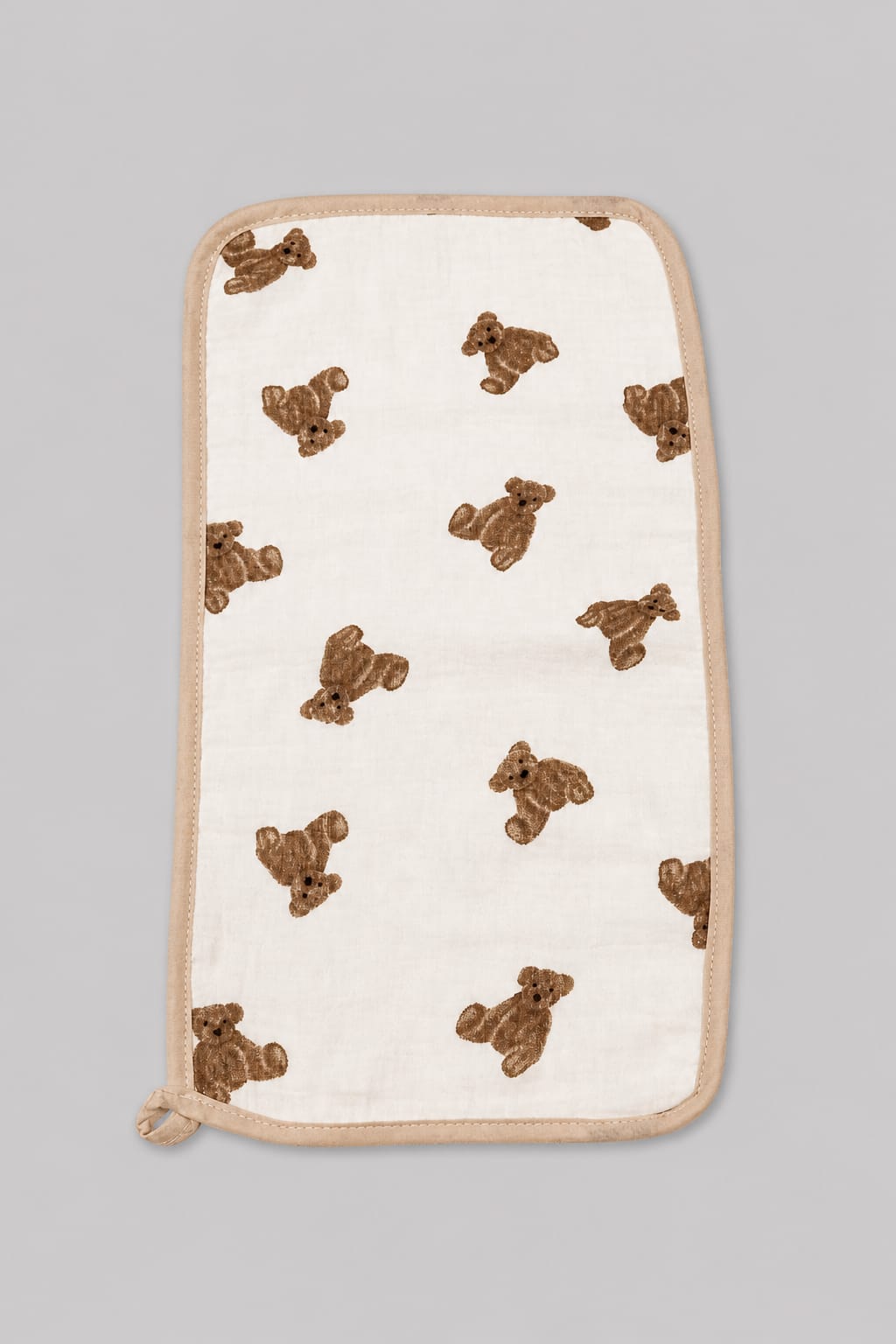 Crinkled Muslin Cotton Burping Towels for Newborn Baby - Ivory